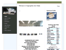 Tablet Screenshot of aitzchaimwestpalm.org